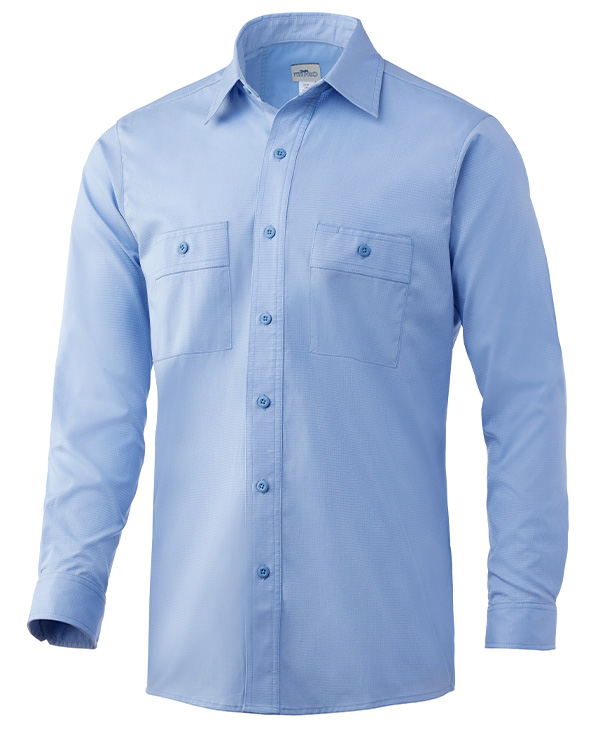 Cintas ComfortFlex Pro Work Shirt (light blue)