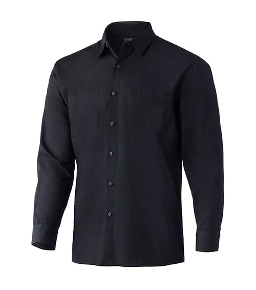 Black Wrinkle-Free Shirt