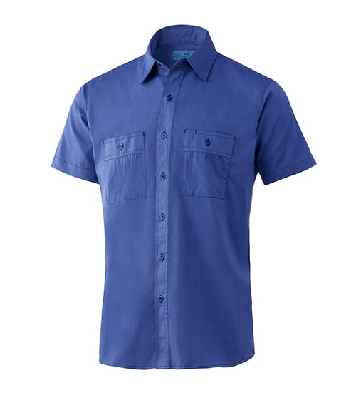 Blue Short Sleeve ComfortFlex Pro