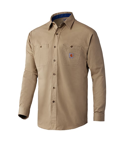 Khaki Carhartt Tradesman Work Shirt