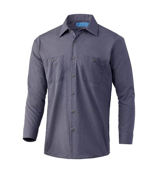 Grey ComfortFlex Vented Flex Shirt
