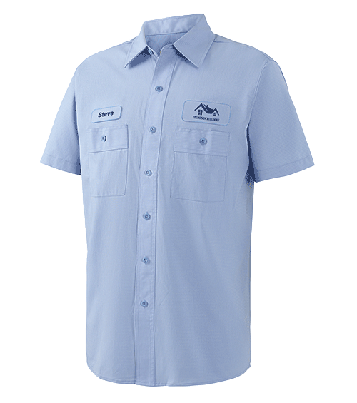 Light Blue Short Sleeve ComfortFlex Pro
