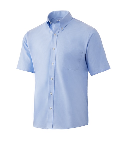 Light Blue Short Sleeve Oxford Shirt