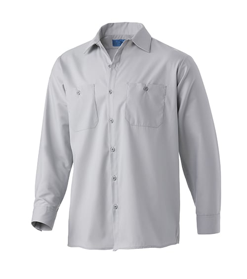 Light Grey Cintas ComfortFlex Vented Flex Shirt