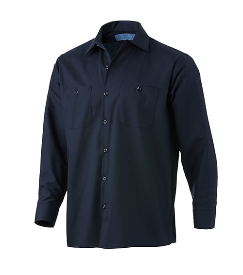 Navy Cintas ComfortFlex Vented Flex Shirt