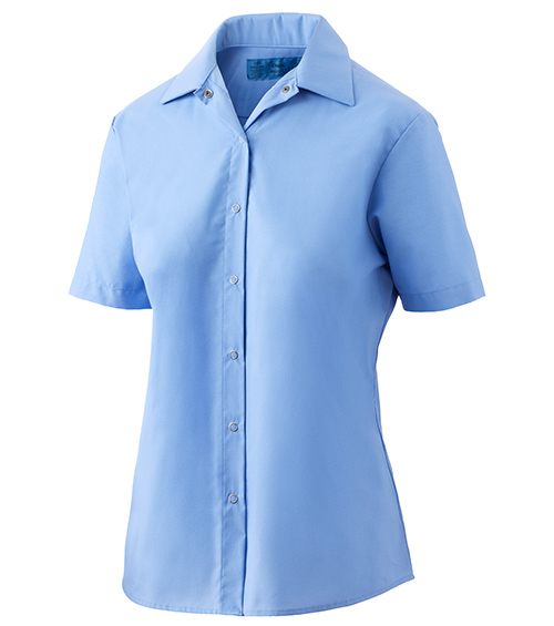 Cintas Comfort Women’s Short Sleeve Snap Shirt