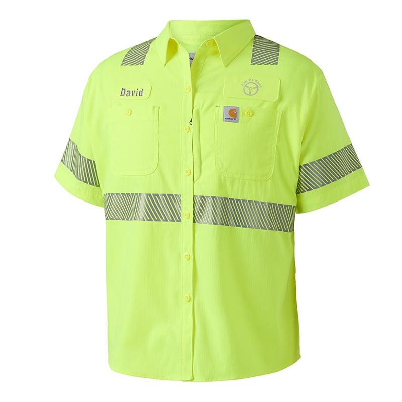 Carhartt® Rugged Flex® Men's Hi-Vis Short Sleeve Shirt