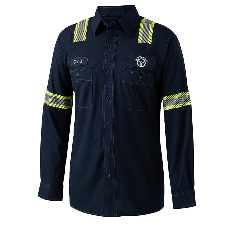 Cintas ProBrite™ Men's E-Vis Long Sleeve Shirt